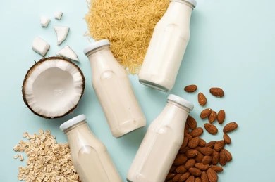 Milk Bottles and Ingredients